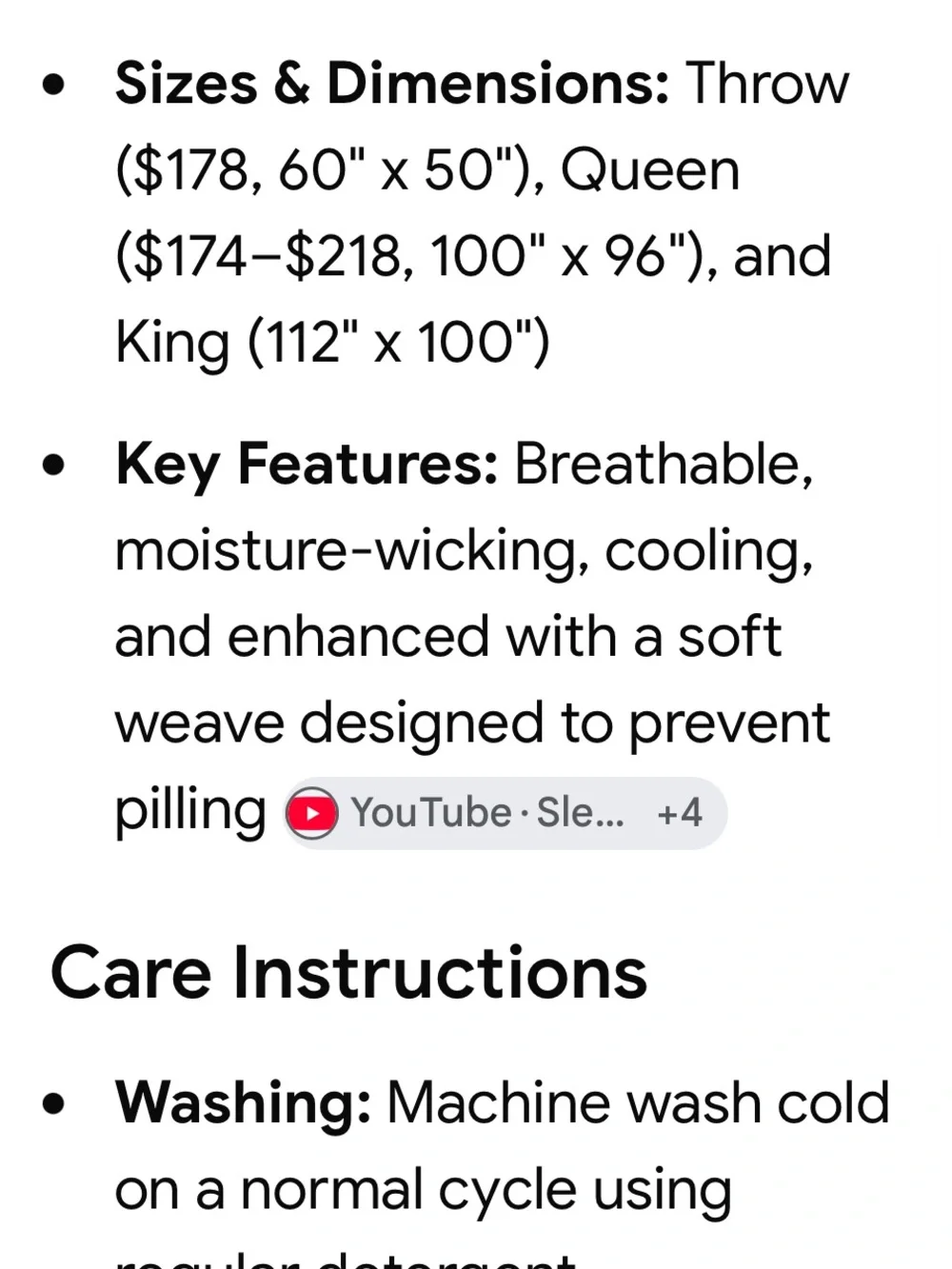 Cozy Earth Gray Bamboo Throw Blanket - 50x60 with canvas bag